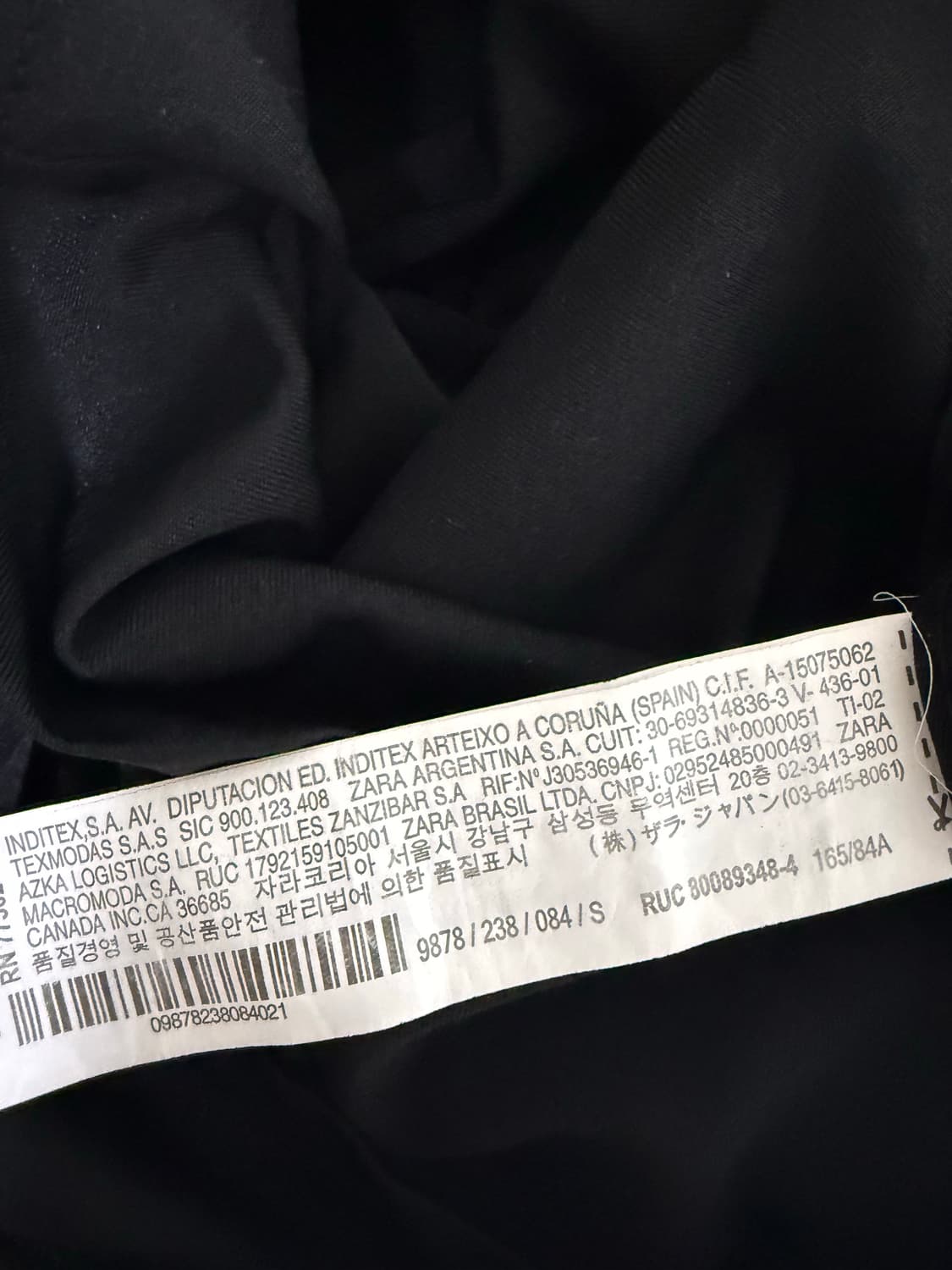 자라 (ZARA) 도트 원피스 (S) 상품이미지5