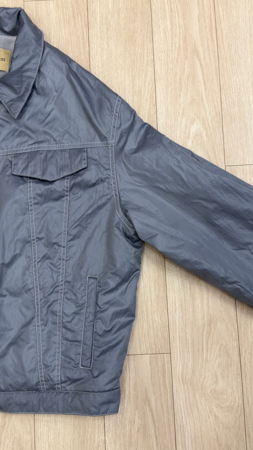 현재 단종된 마뗑킴 누빔 자켓 실버 상품이미지6