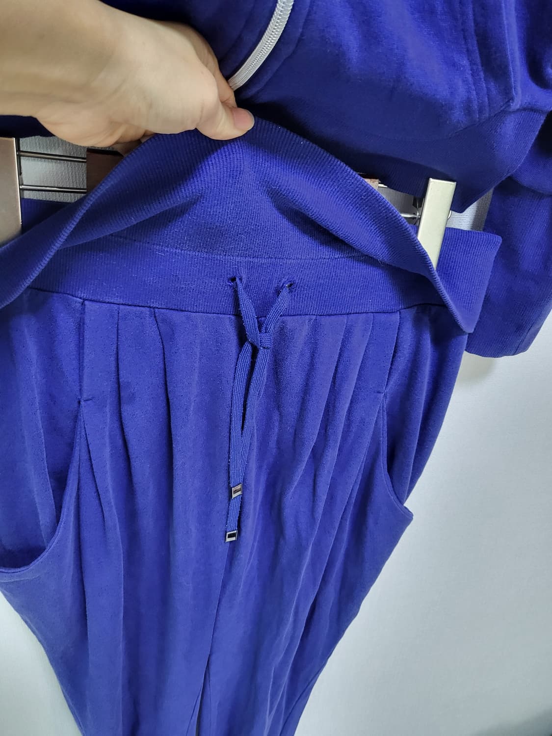 사파이어 블루 파랑 스케쳐스 트레이닝복 상하의 85호44-55 상품이미지5