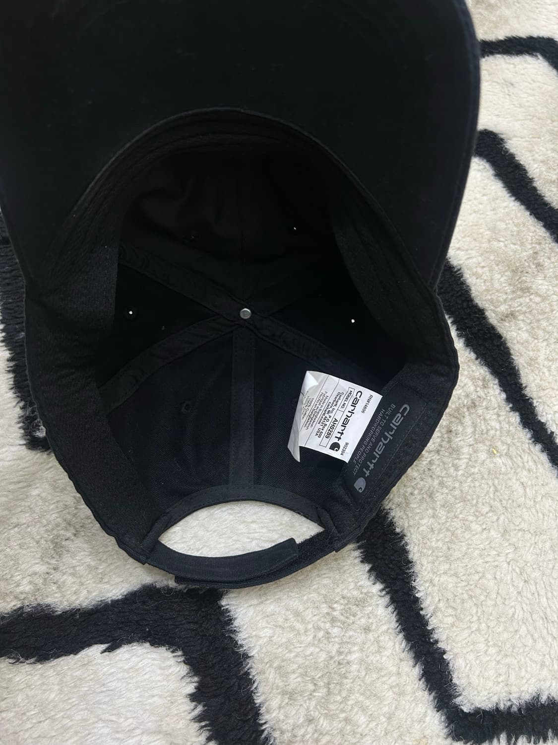 칼하트 오데사 볼캡/블랙 상품이미지4