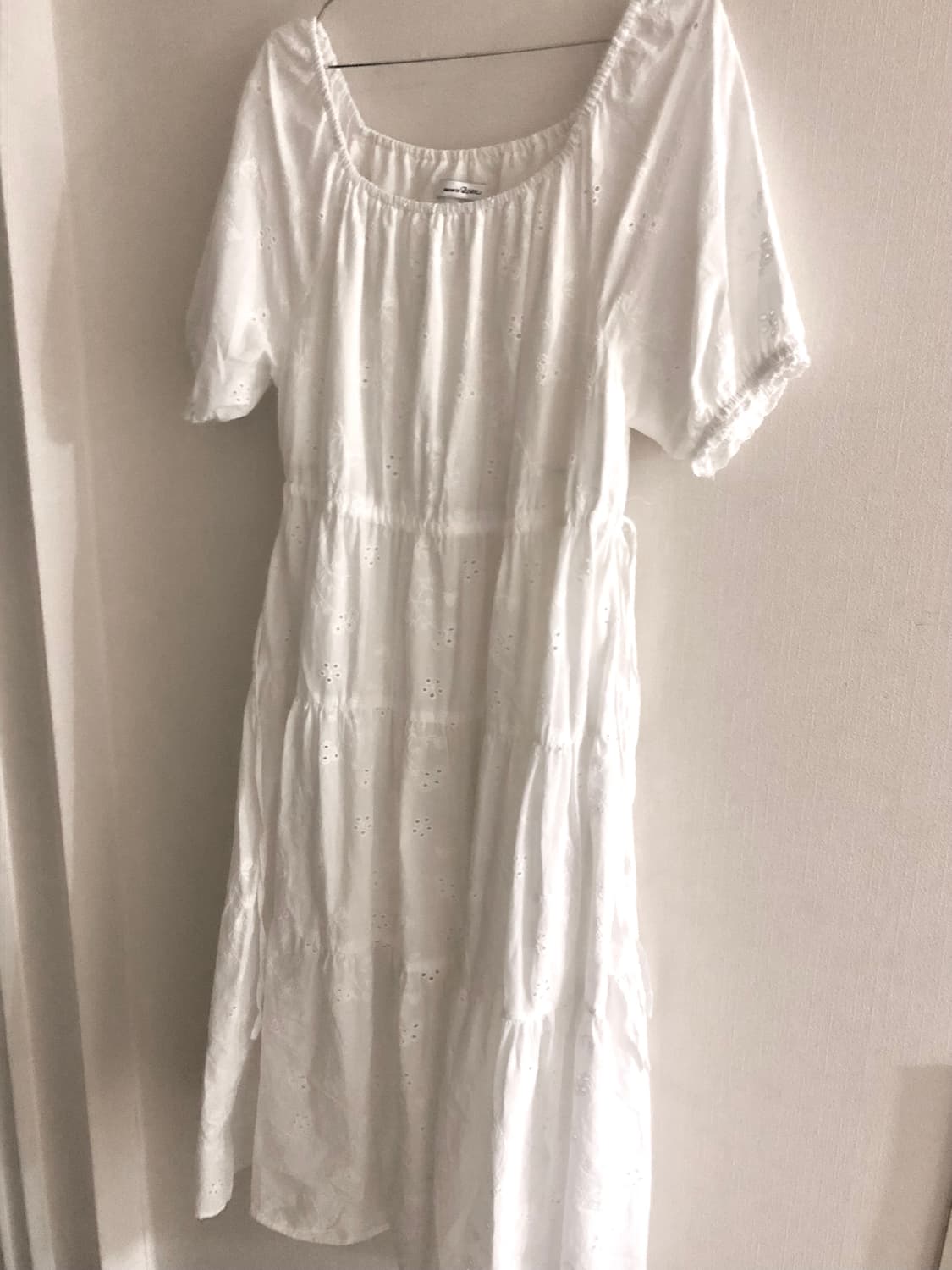 빈티지 모리걸 화이트 원피스 니혼진 공겜여주 데일리 페어리 상품이미지1
