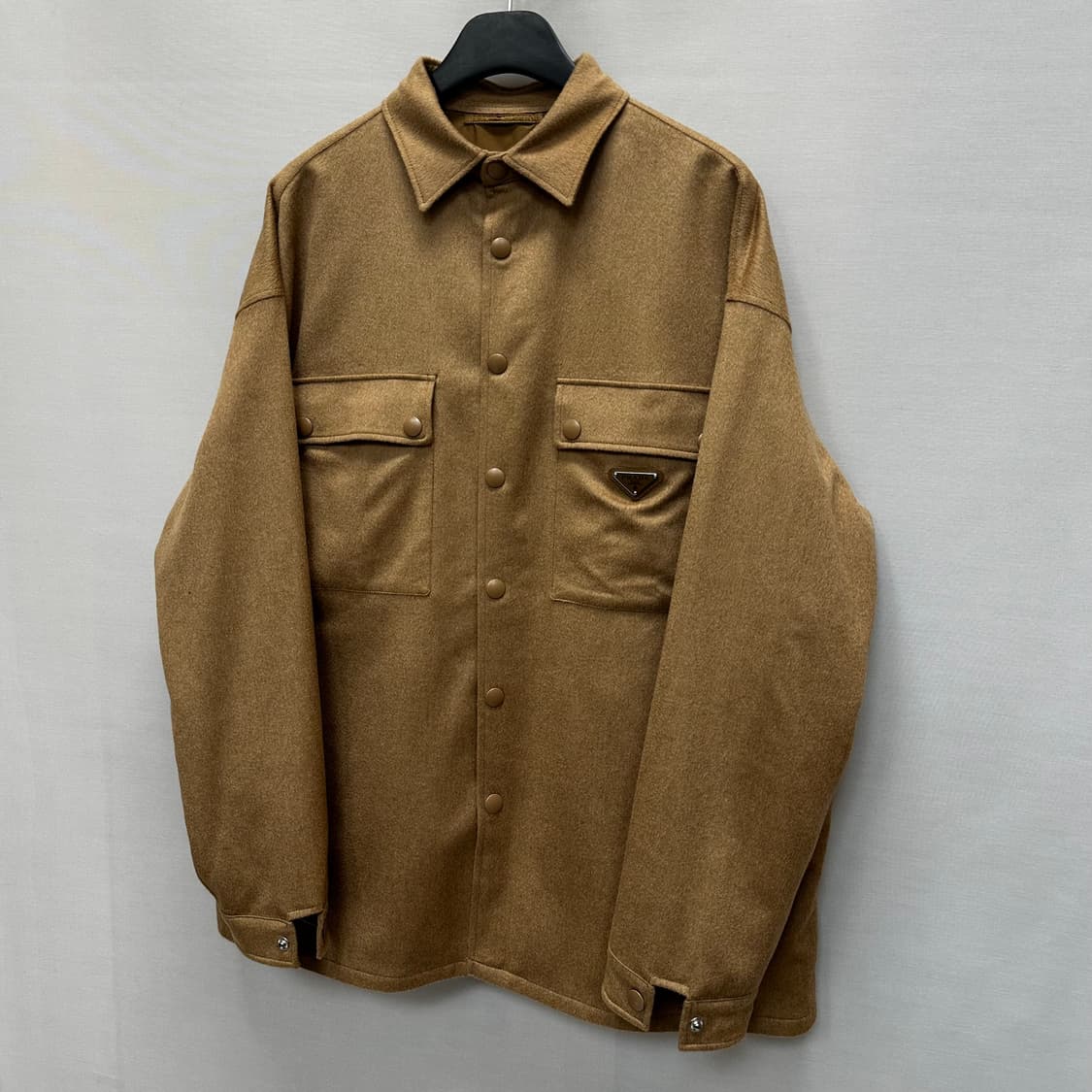 프라다 카멜 헤어 셔츠 자켓 ( 105~110 ) 상품이미지3