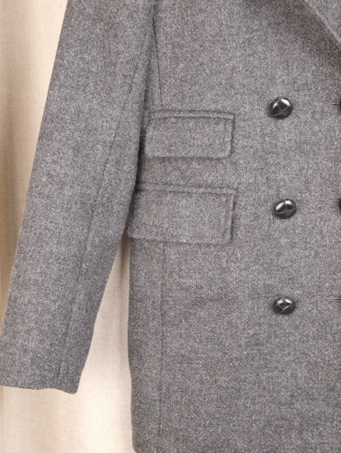 Tweed Wool Pea-coat 상품이미지5