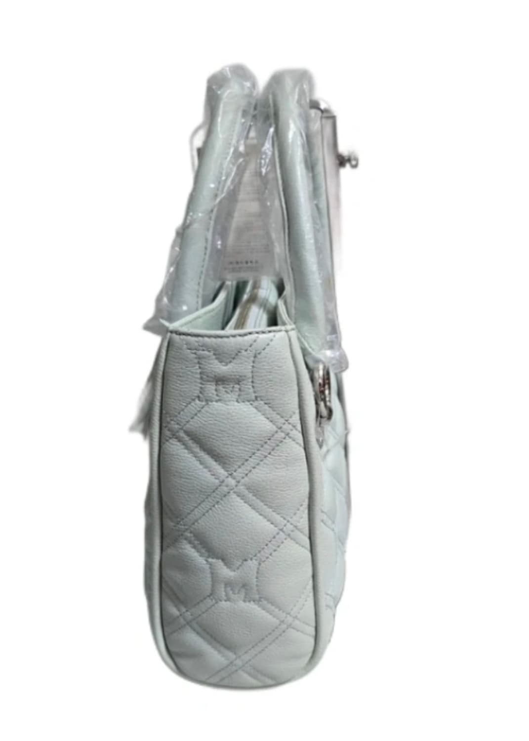 정품     메트로시티   캐비어가죽 참 키링 토트백 상품이미지3