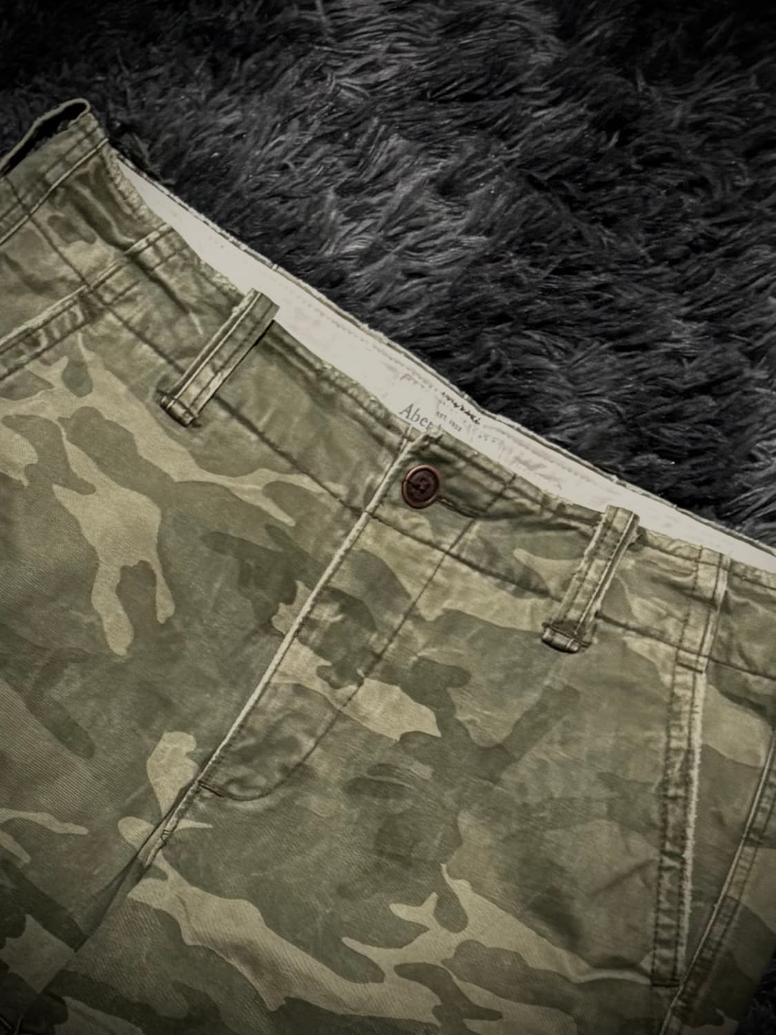 Abercrombie 카모 카고 버뮤다팬츠 상품이미지3