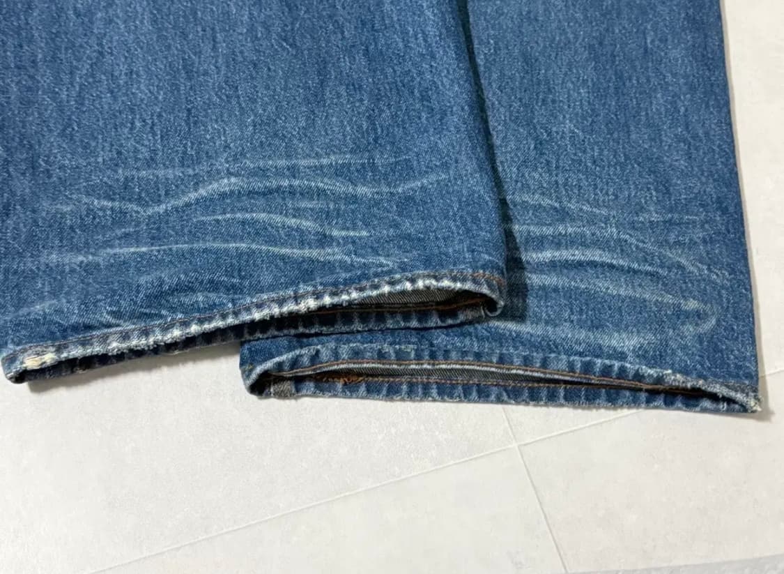 Stu 와이드 엠보 데님 상품이미지5