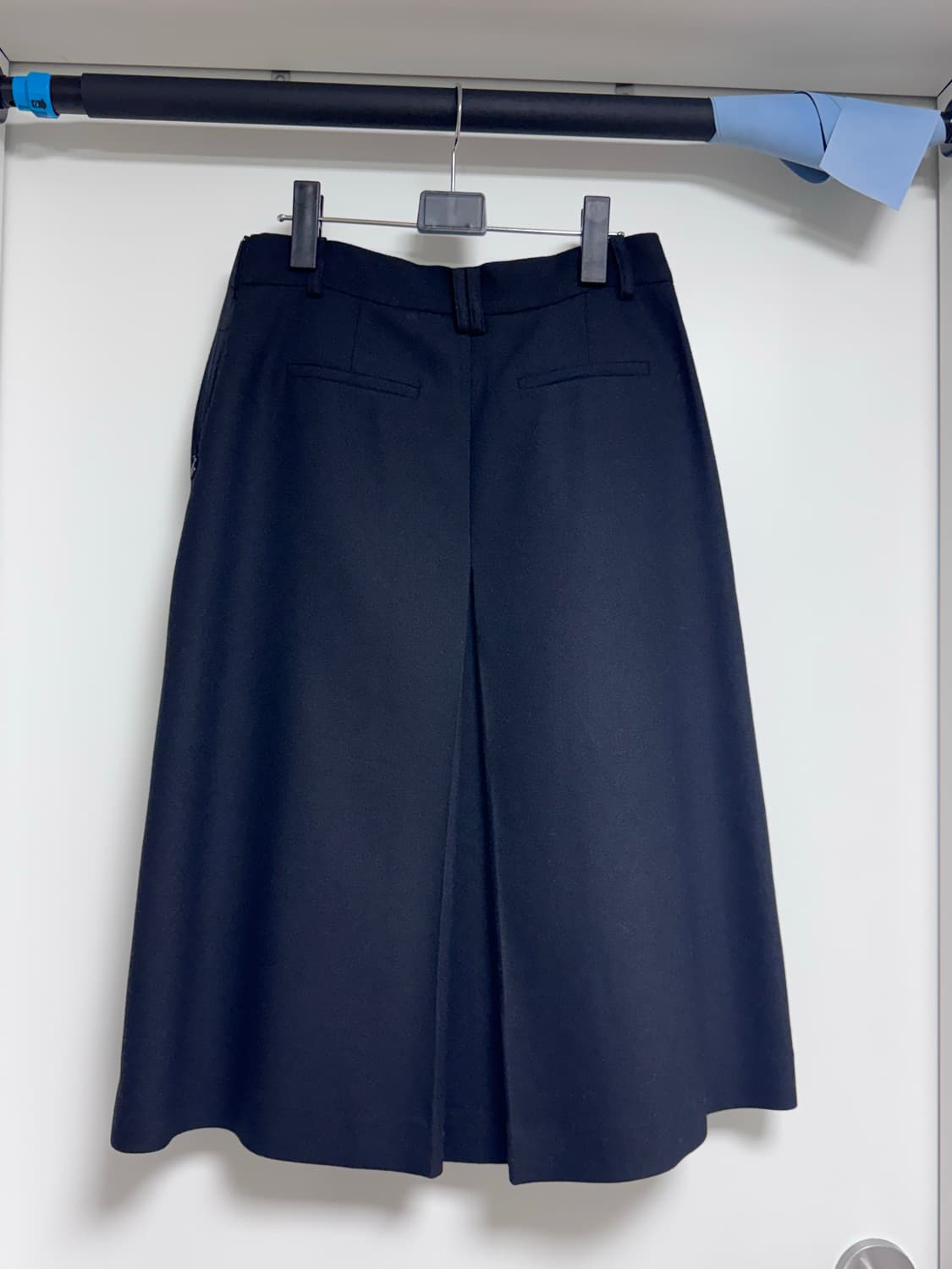 LFM 울 플리츠 스커트 블랙 S 상품이미지5