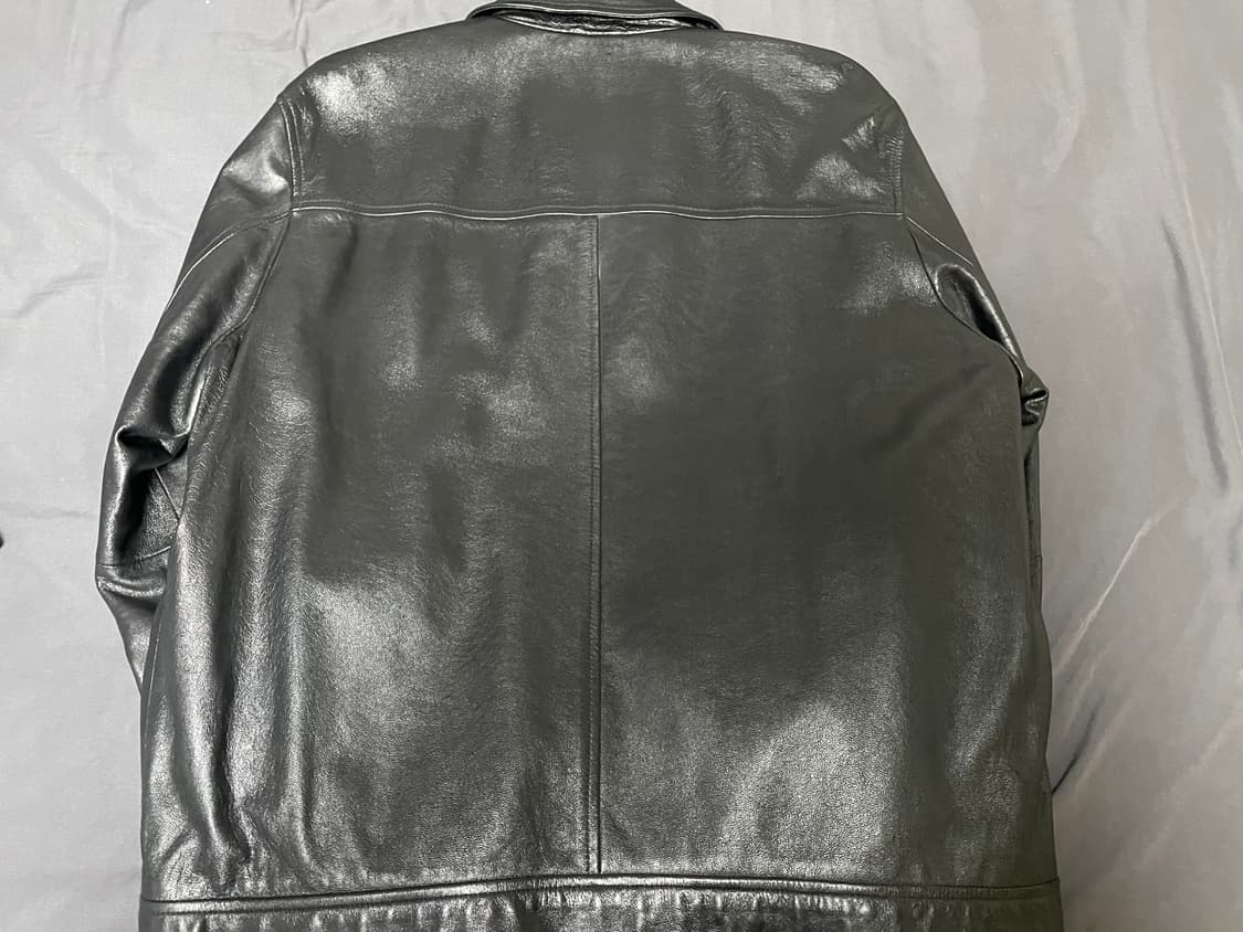 [6] 발렌시아가 90s 레더 자켓 상품이미지4