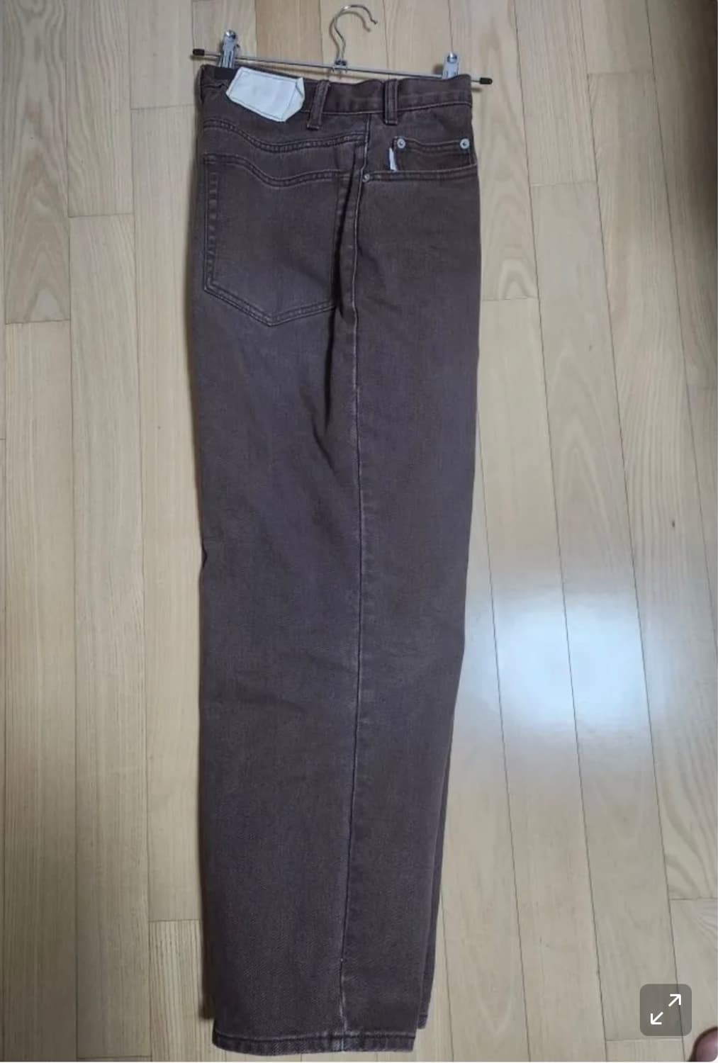 디네댓 Relaxed Jeans Brown M사이즈 상품이미지2