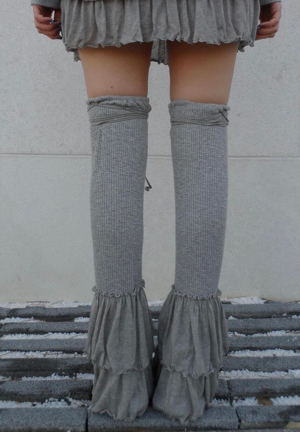 팝시즈 쉬어져지 롱 레그워머 상품이미지3