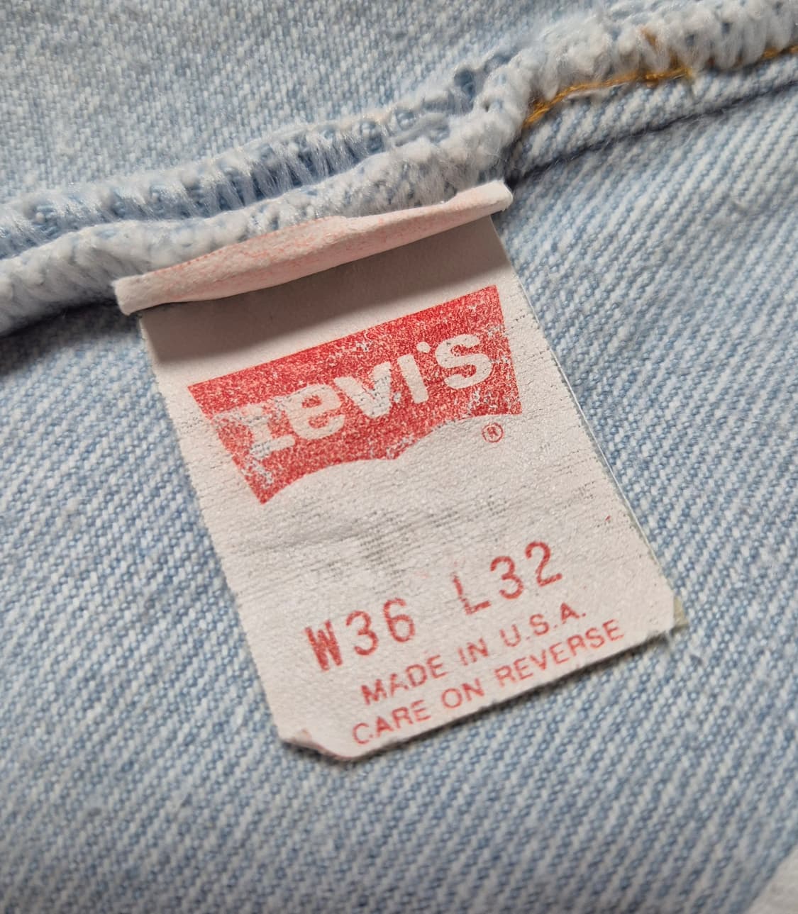 1997 USA Levi's 501-0111 방축가공 (36x32) 상품이미지9