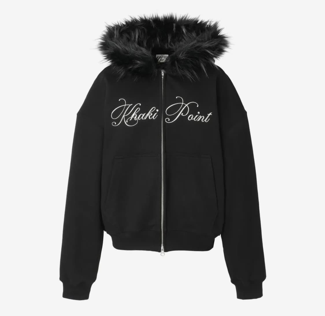 카키포인트 후드집업 상품이미지2