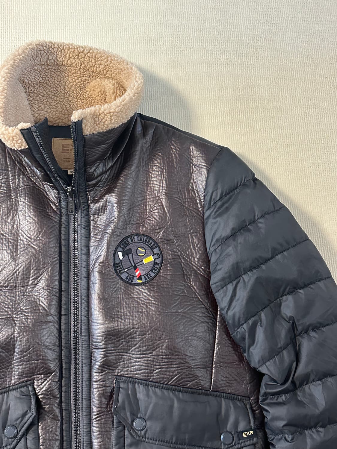 105) EXR 무스탕 패딩 자켓 상품이미지2