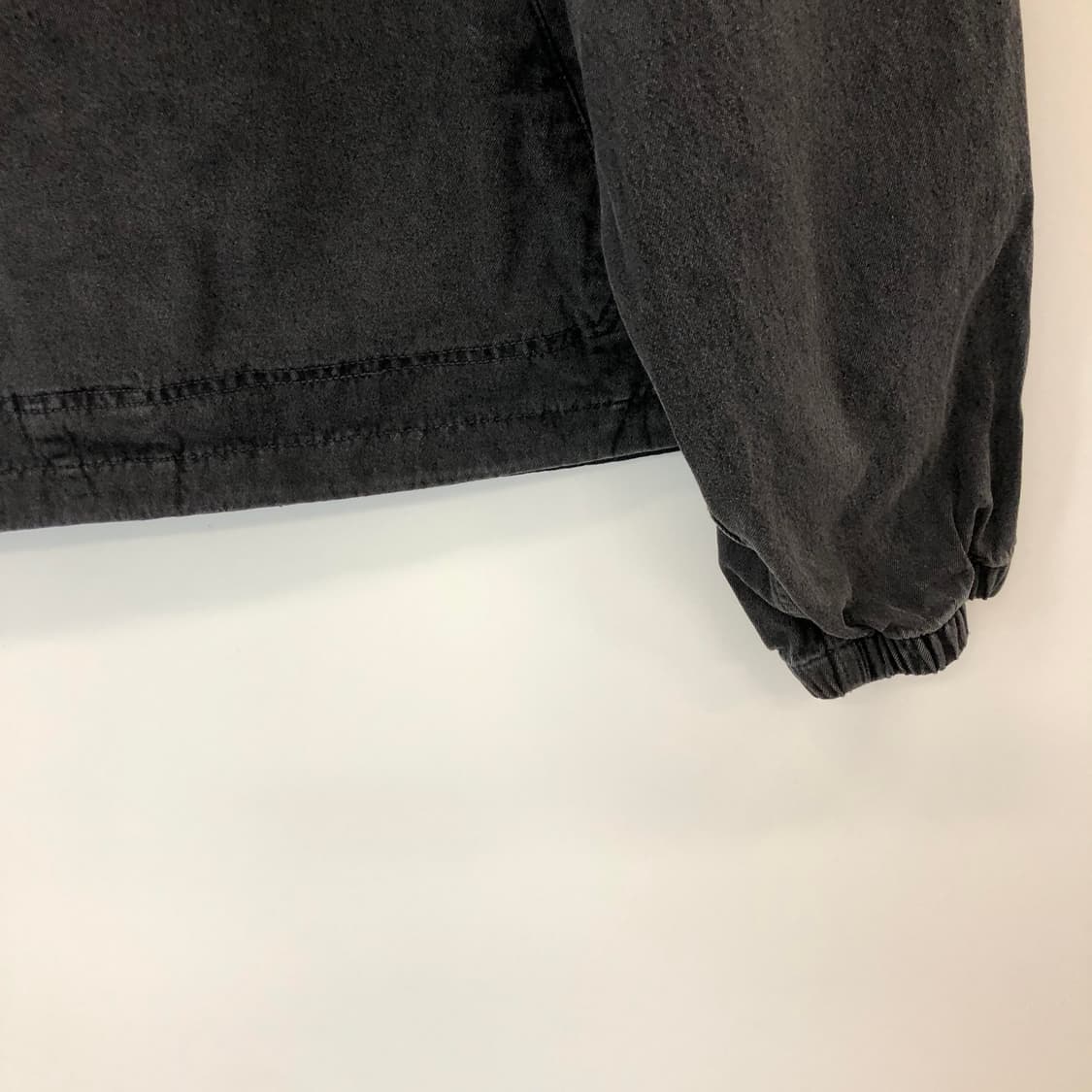 디스이즈네버댓 데님 아노락 자켓 XL 흑청 상품이미지2