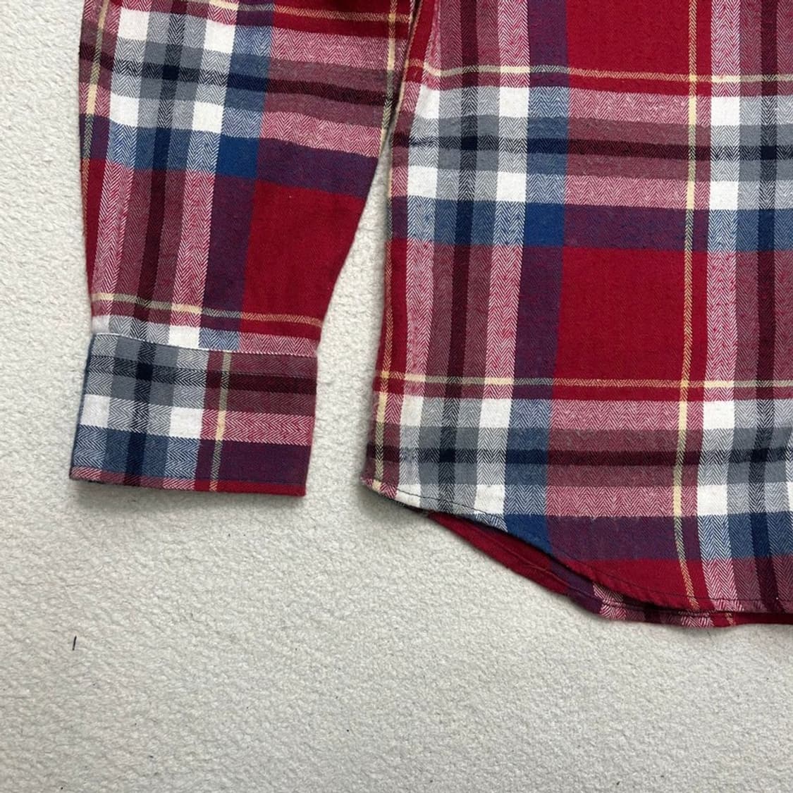 반스 웨스턴 체크 셔츠 M 상품이미지2