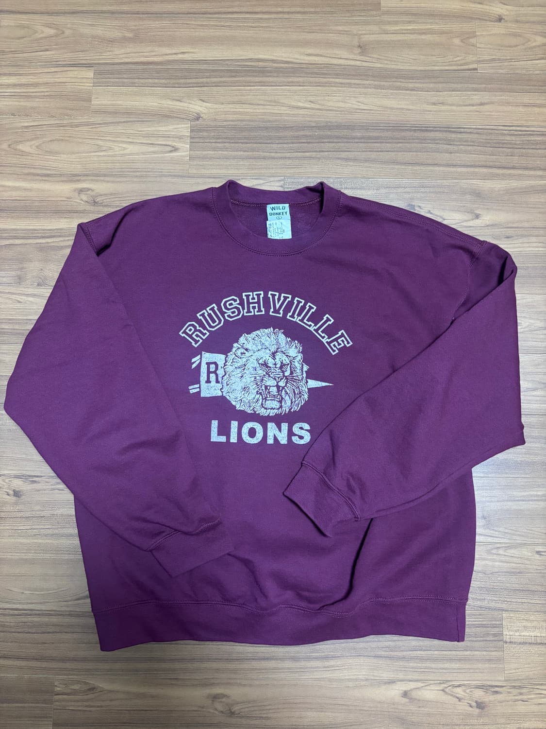 와일드동키 버건디 L사이즈 상품이미지1