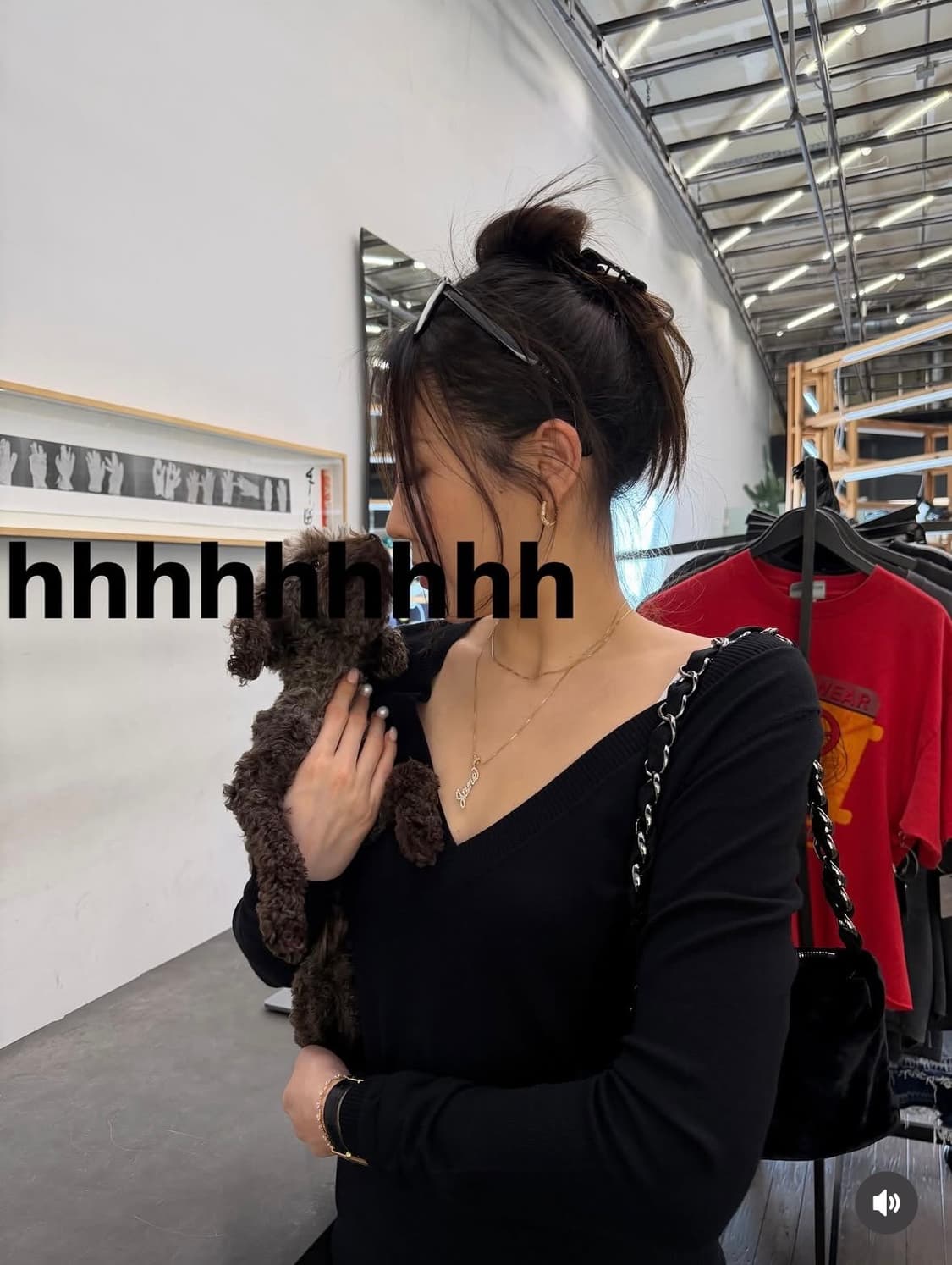 바로배송) 글로니 G DEEP V-NECK KNIT (BLACK) 상품이미지7