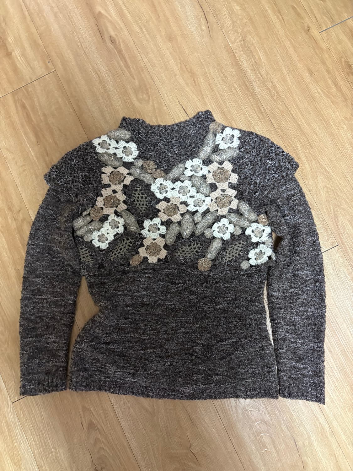 Vernice Freded turtle neck knit 상품이미지1