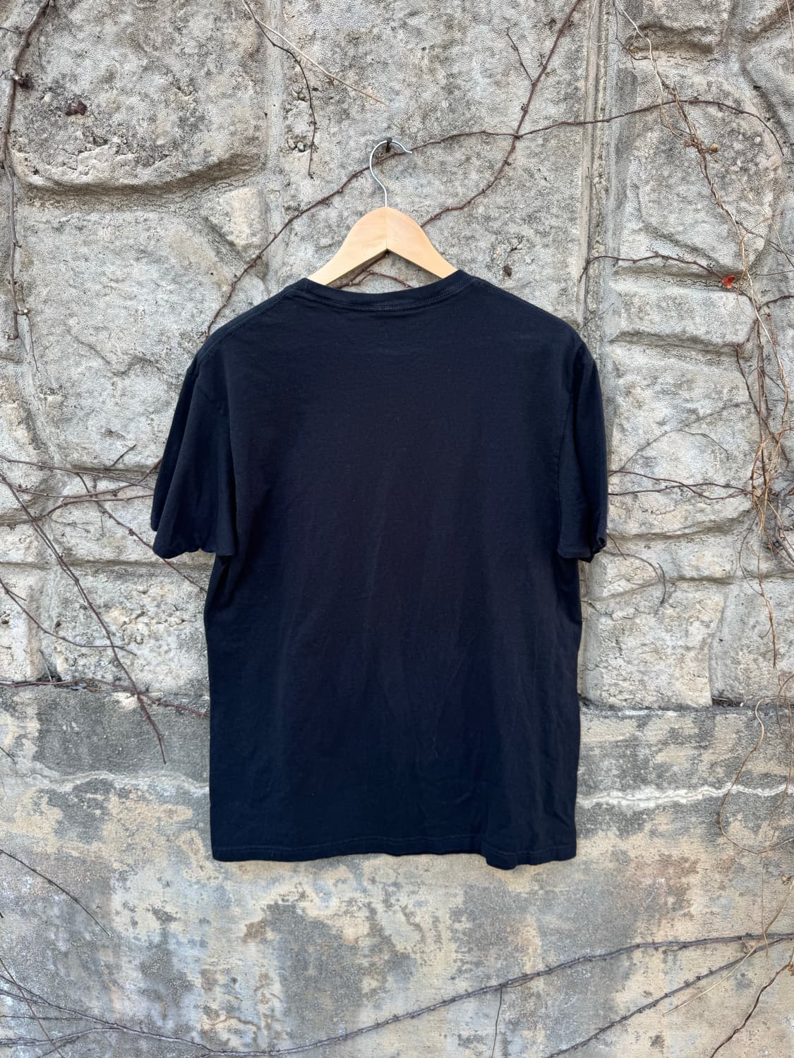 스펀지밥 프린팅 반팔 티셔츠 블랙 L 상품이미지2