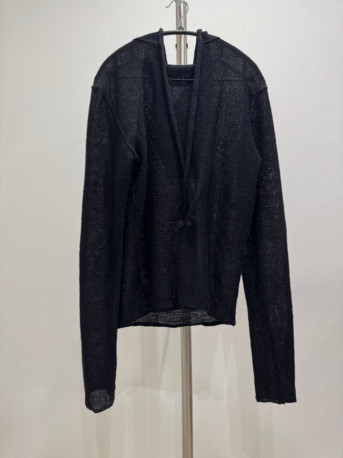 Maurizio Amadei (M.A+) 리버시블 메쉬 후디드 가디건 상품이미지1