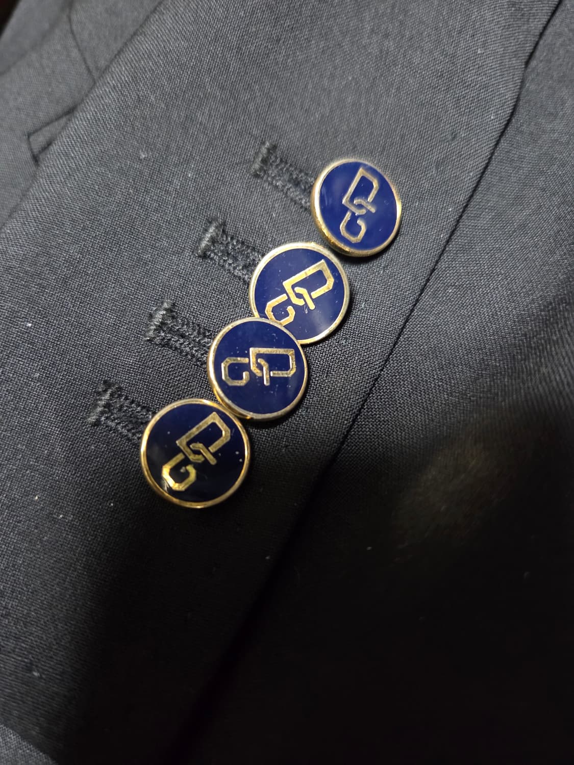 (~3~회 착)(금장 네이비 단추)돌체앤가바나 수트 자켓 블레이저 정장 상품이미지4