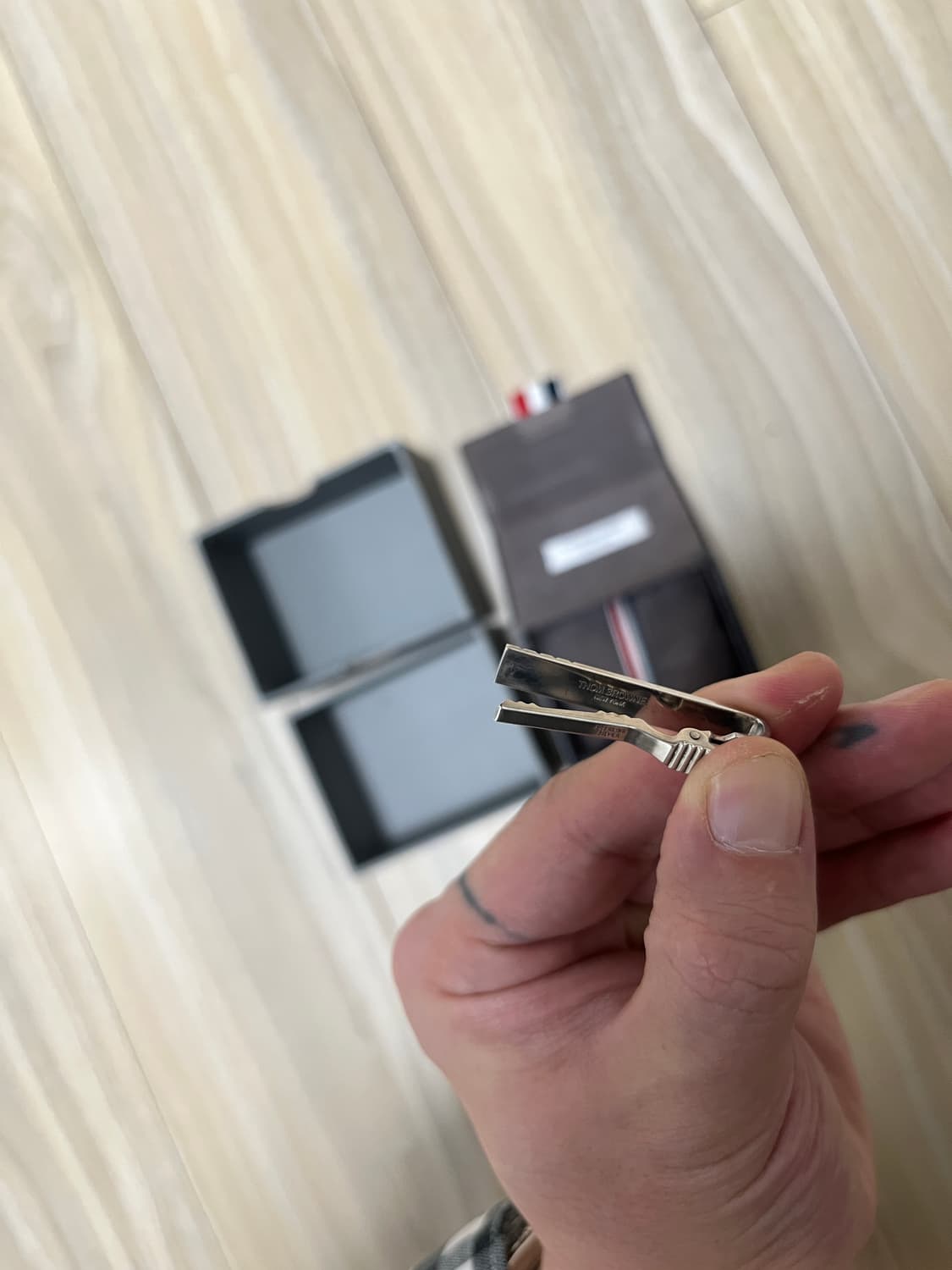 톰브라운 타이핀 타이바 상품이미지2