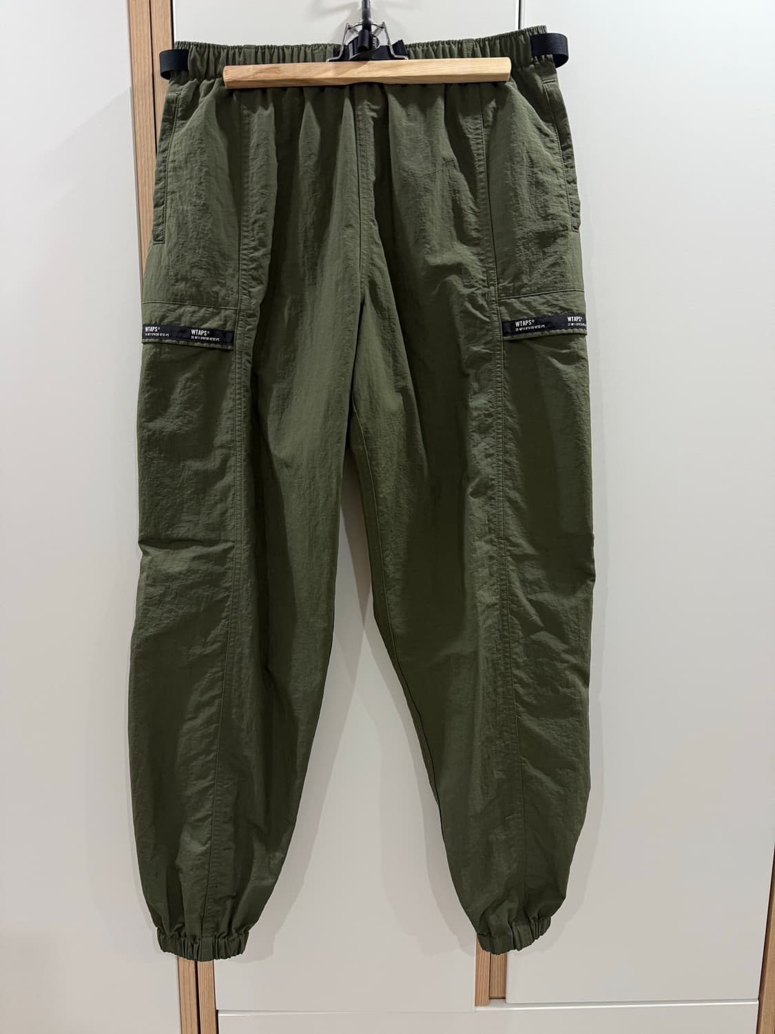 더블탭스 wtaps 트랙팬츠 M 올리브 상품이미지1