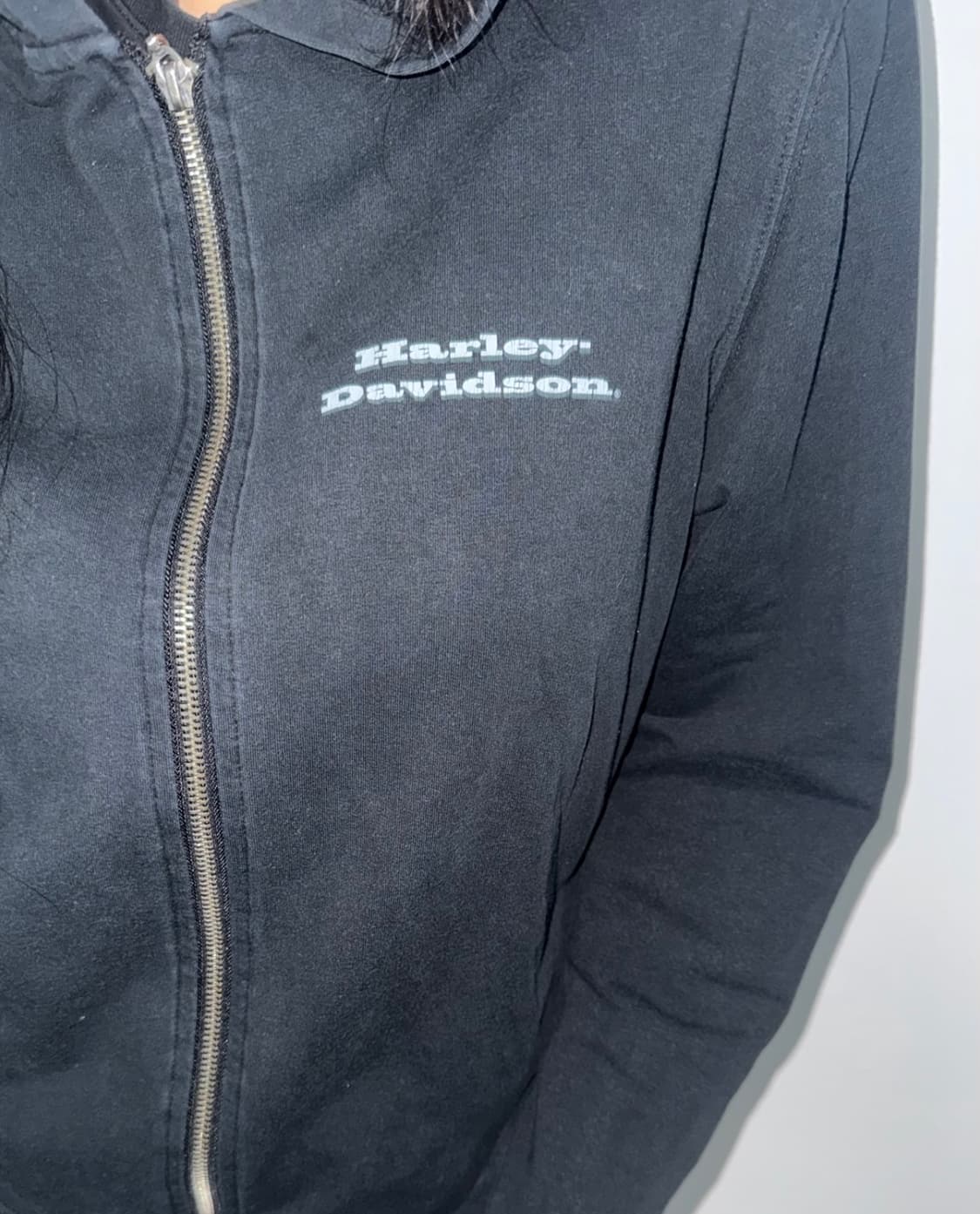 할리데이비슨 큐빅 후드집업 상품이미지2