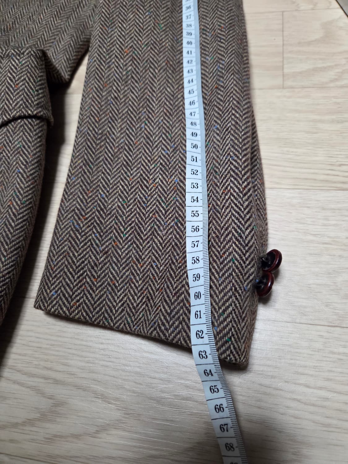 MAESTRO 캐시미어 헤링본 스포츠 코트 수트 자켓 블레이저 헌팅자켓 상품이미지10