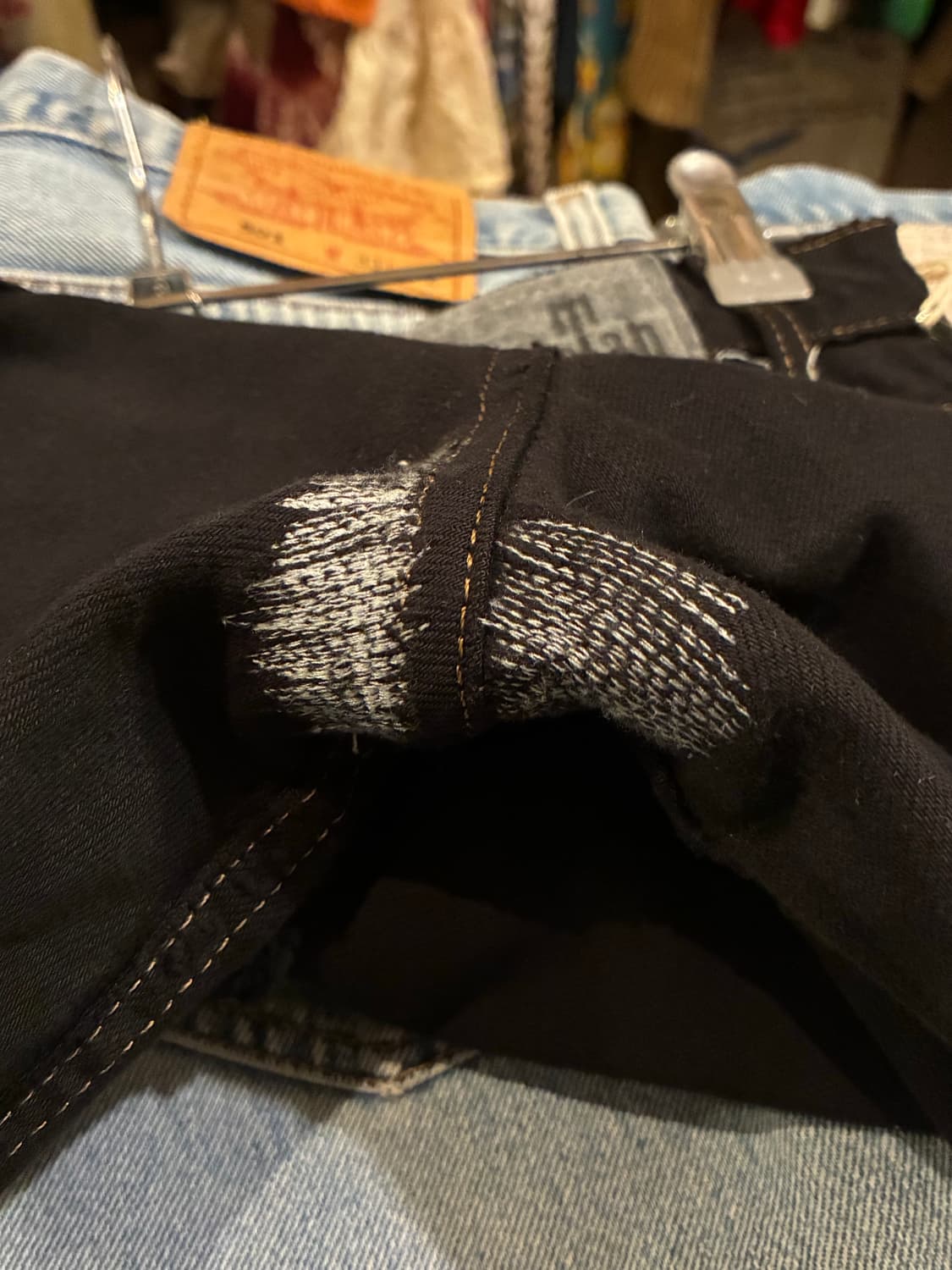 90s Levis SilverTab Loose Black Denim 상품이미지10