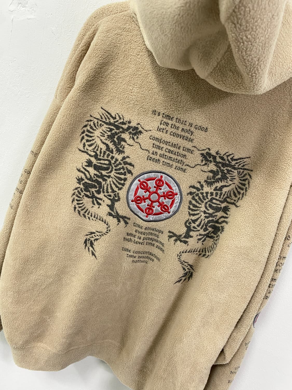 [HALL OF FAME] 오리엔탈 드래곤 펑크 후드집업 상품이미지7