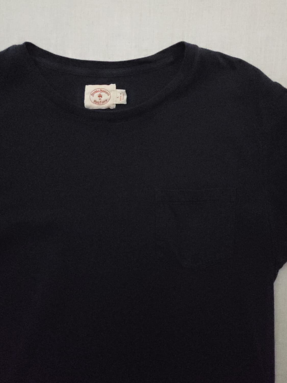 브룩스브라더스 포켓 반팔 티셔츠 네이비 L 상품이미지2