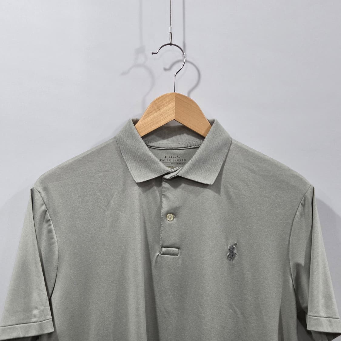폴로랄프로렌 기능성 카라 그레이 반팔티 S 상품이미지2