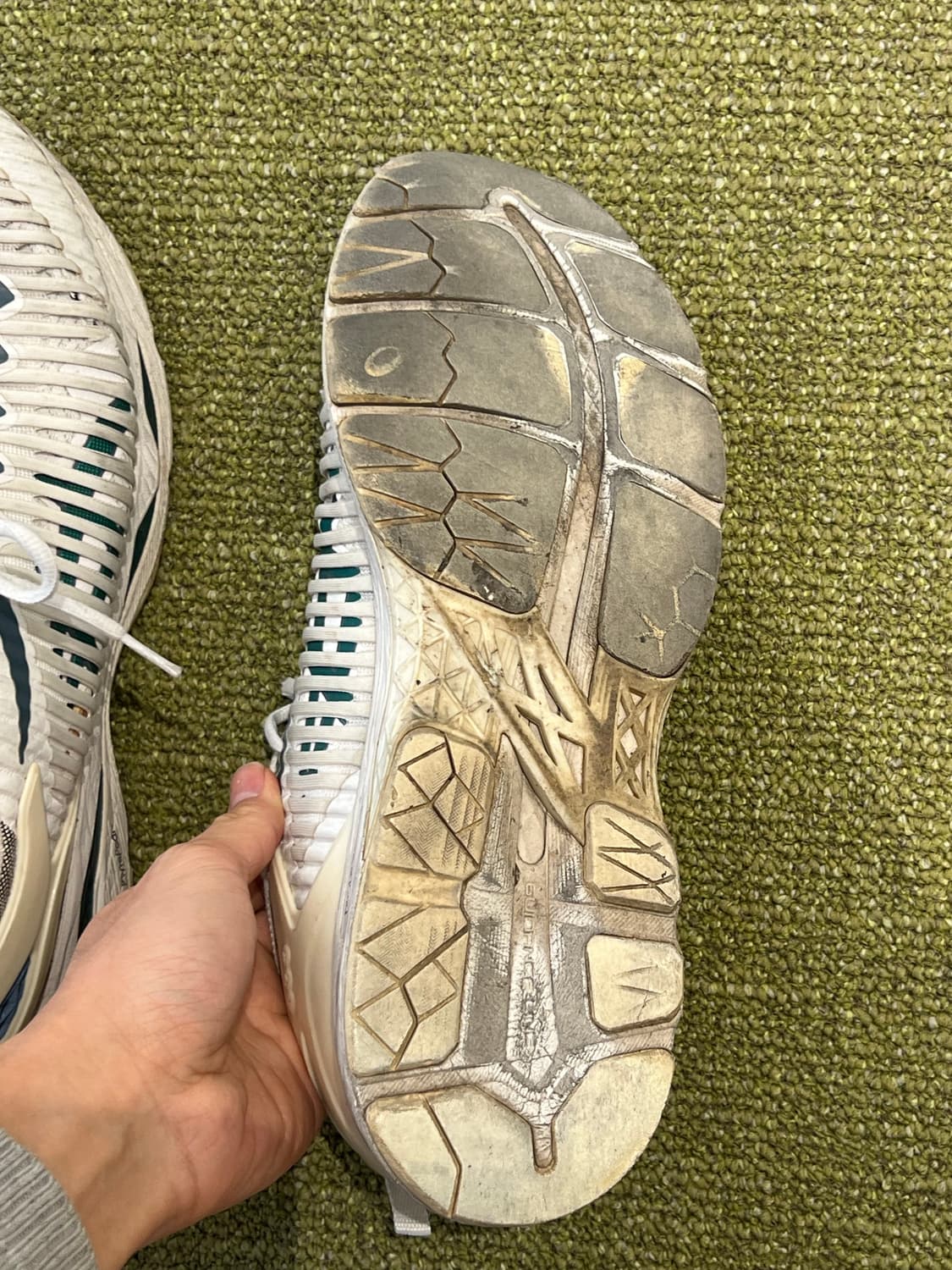 아식스x키코 젤델바2 크림화이트 290 상품이미지10