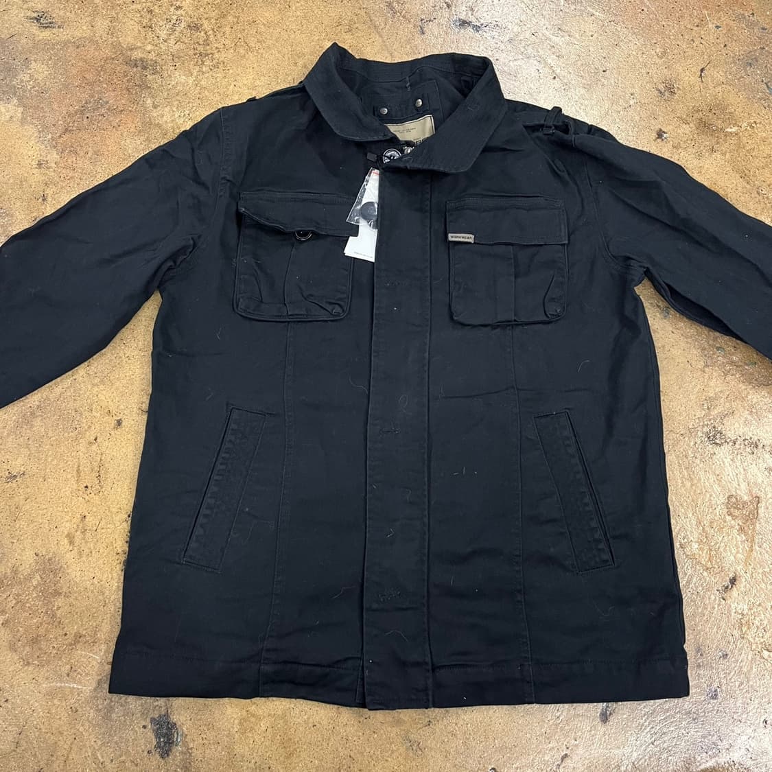 [정품/XL] 블루포스 블랙 야상 자켓 b10 상품이미지3