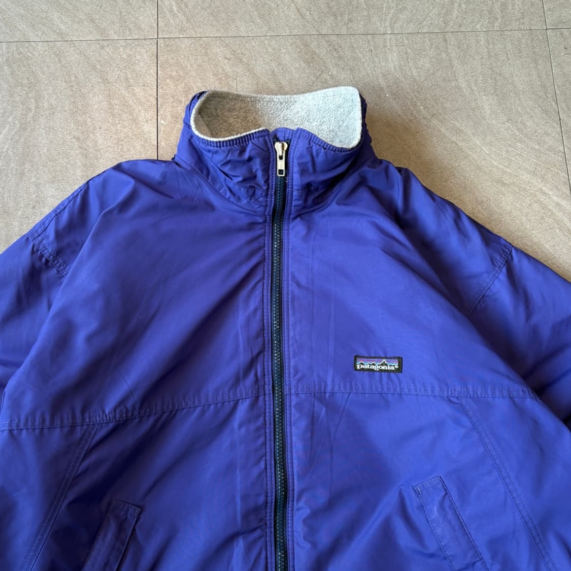 90s patagonia 90년대 미국 생산 파타고니아 쉘드 퍼플 자켓 상품이미지3