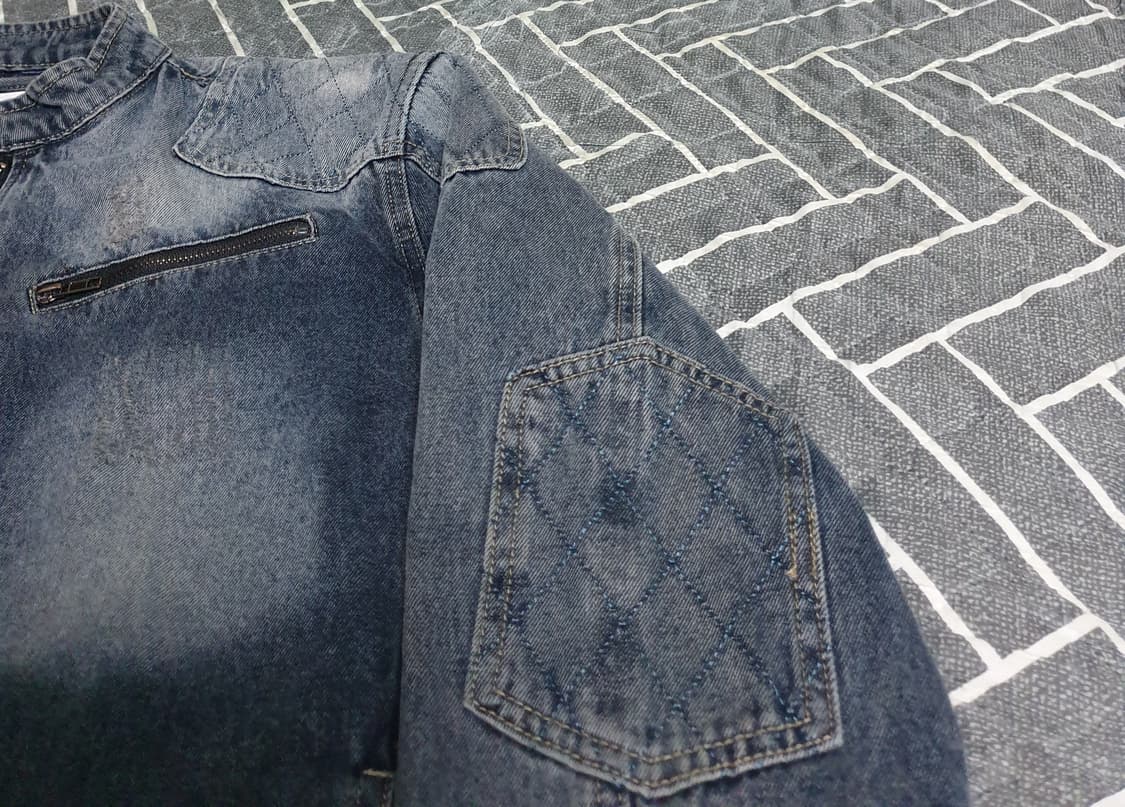 DEAR.VAN 빈티지워싱 차이나카라 데님자켓 (L) 상품이미지3