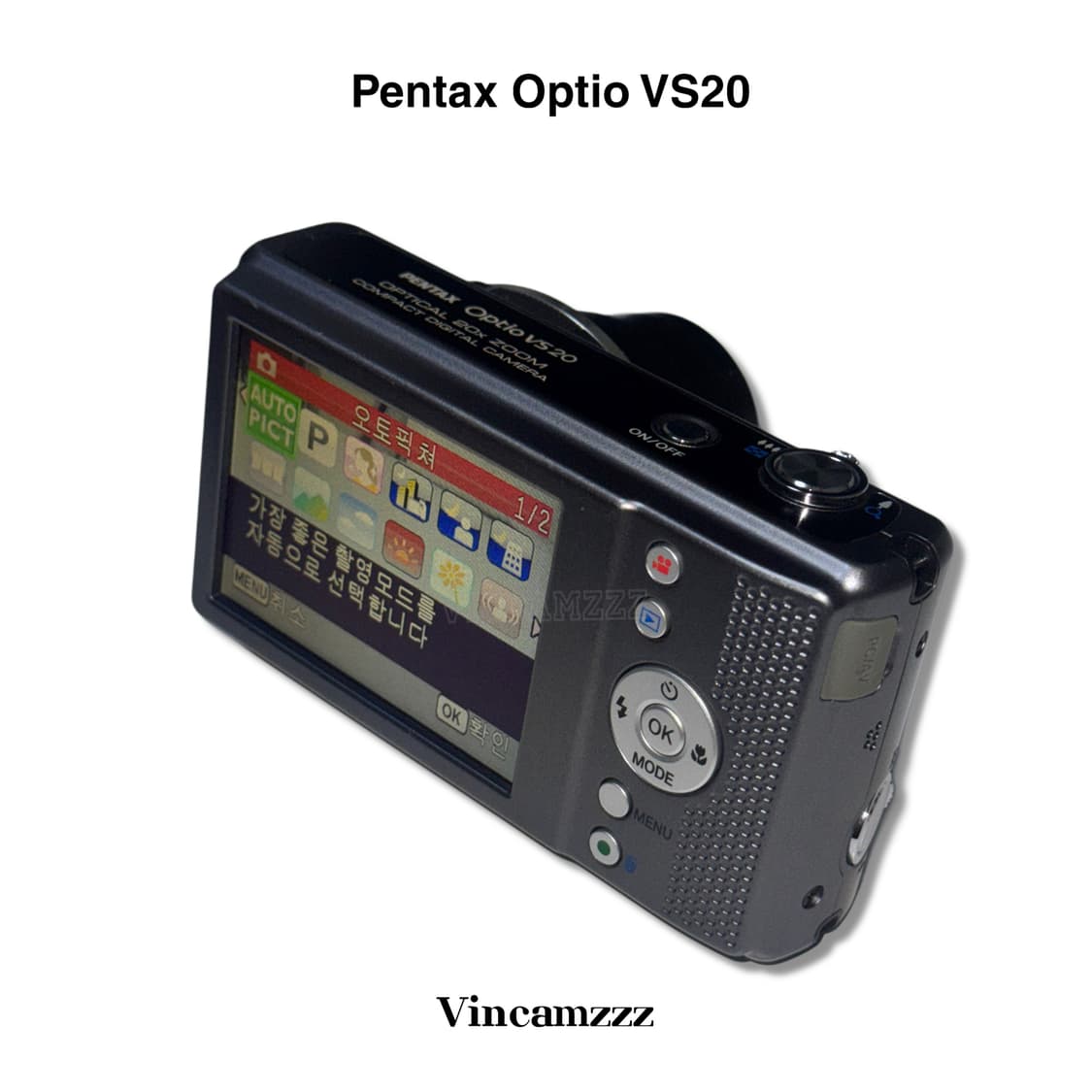 Pentax 펜탁스 옵티오 Optio VS20 디지털 카메라 상품이미지2
