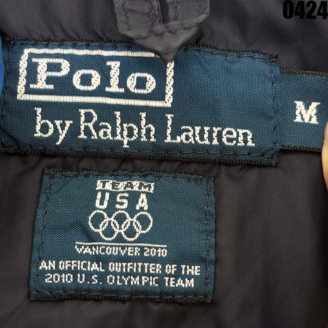 폴로 랄프로렌 USA 올림픽 팀 라인의 집업 자켓 M 0424 상품이미지6