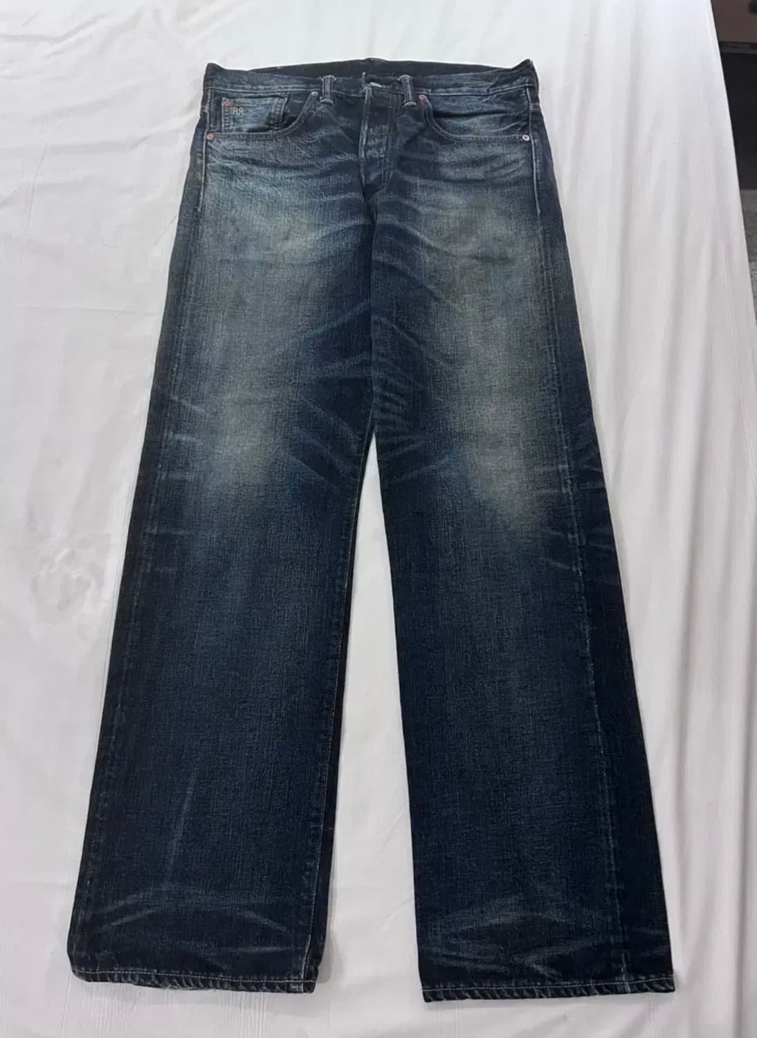 RRL 빈티지 파이브 포켓 기빈스 데님 진 33x34 상품이미지2