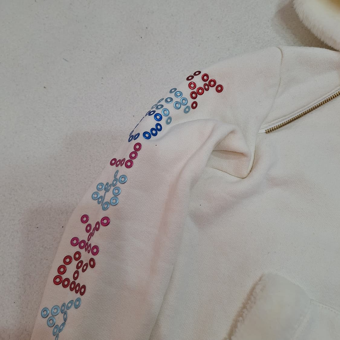 마크앤로라  안감기모방풍가디건S 상품이미지3