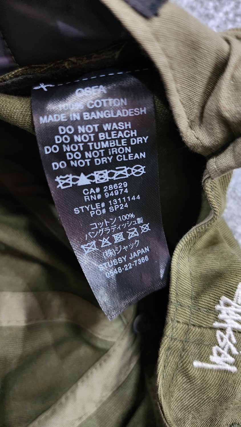 STUSSY 스투시 로우 프로파일 빅 베이직 볼캡 모자 상품이미지8