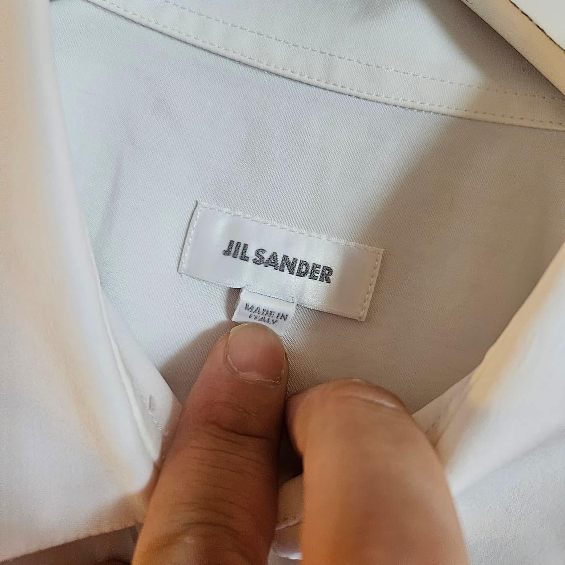 질산더(JIL SANDER) 화이트 드레스 셔츠 상품이미지4