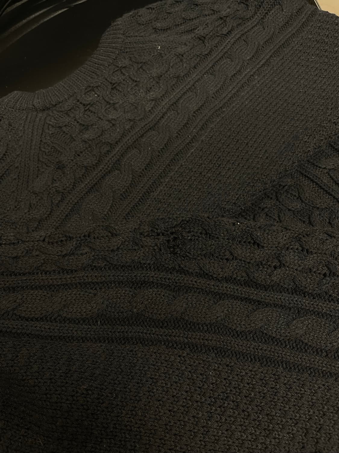 2XL)나이키 스우시 케이블 니트 상품이미지6