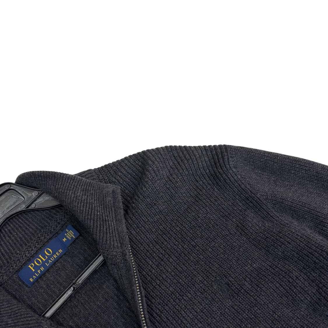 폴로 랄프로렌 코튼 투웨이 집업 니트 상품이미지3