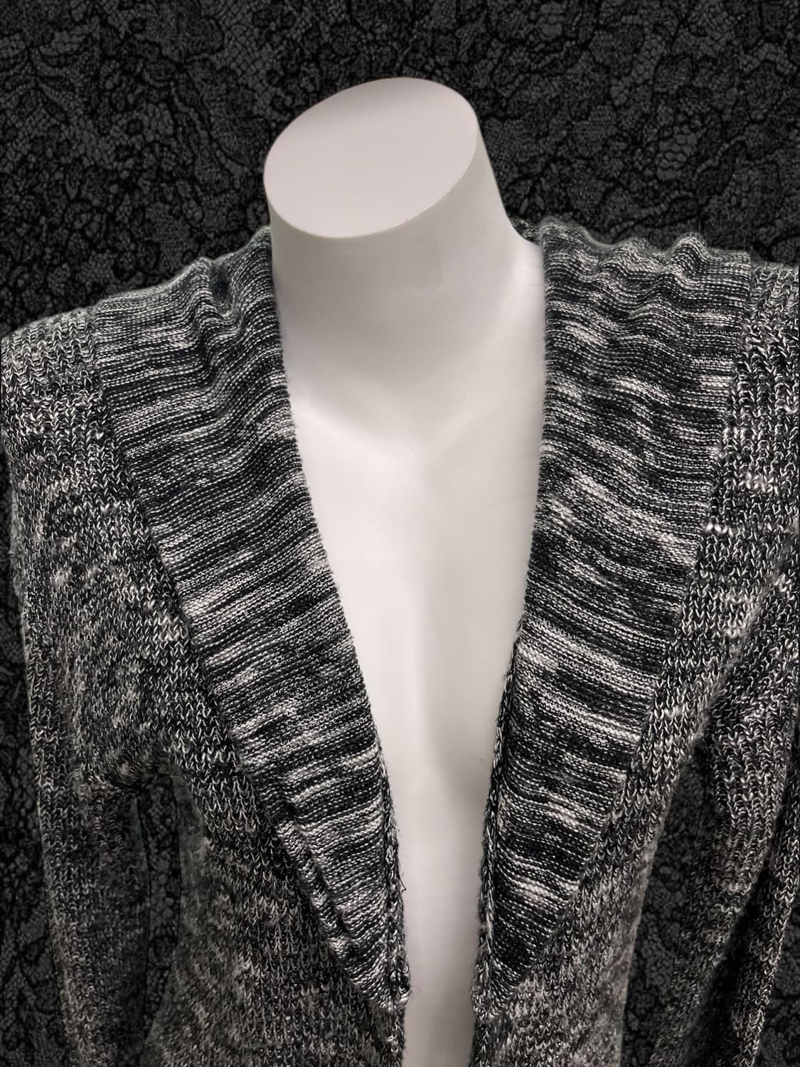 vintage mood long cardigan 상품이미지3