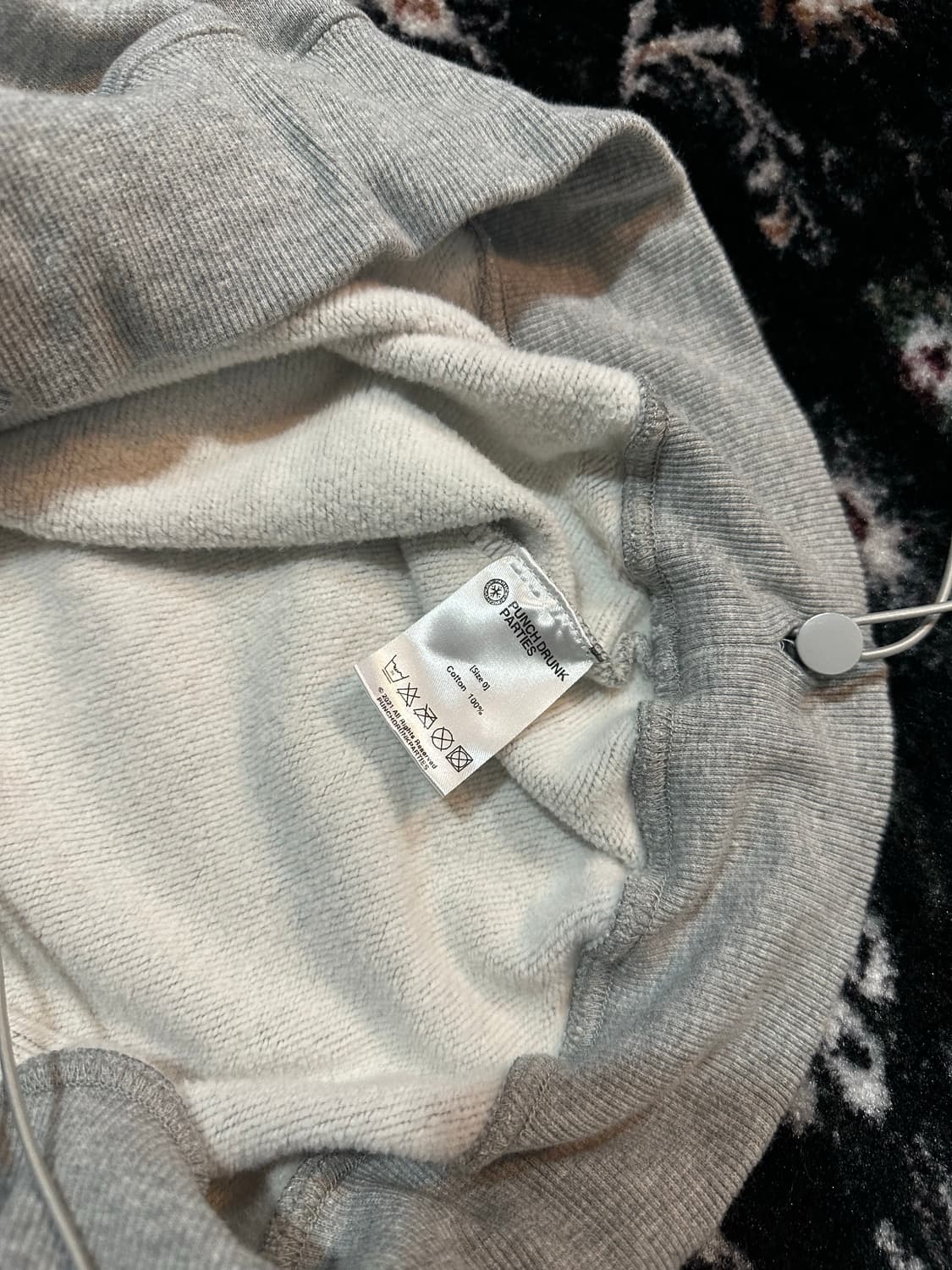 펀치드렁크파티즈 후드티 0사이즈 상품이미지4