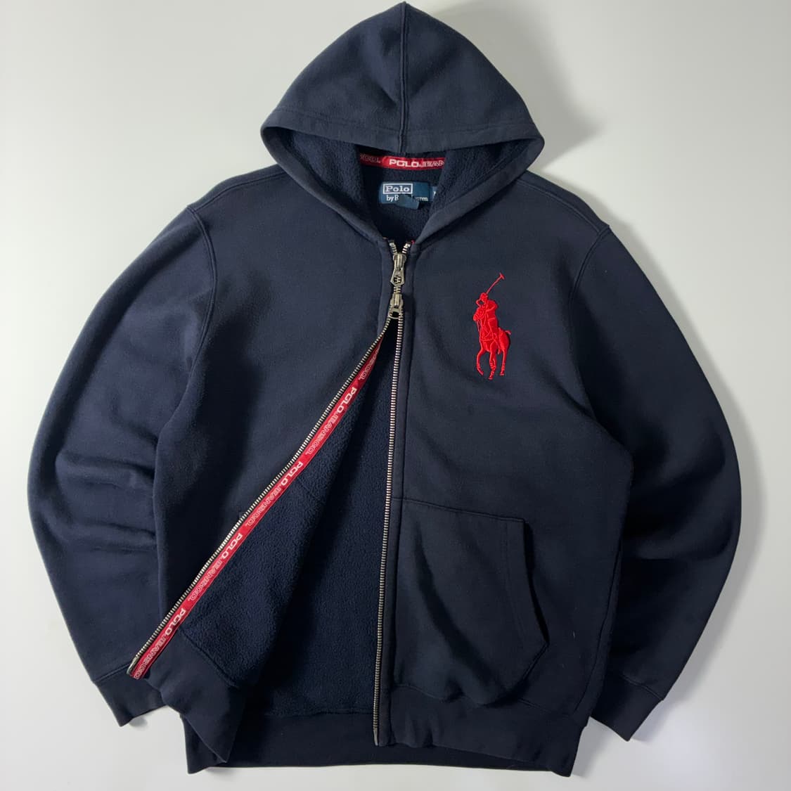 Polo 폴로 랄프로렌 90‘s2-way USA 빅포니 후드집업 상품이미지1