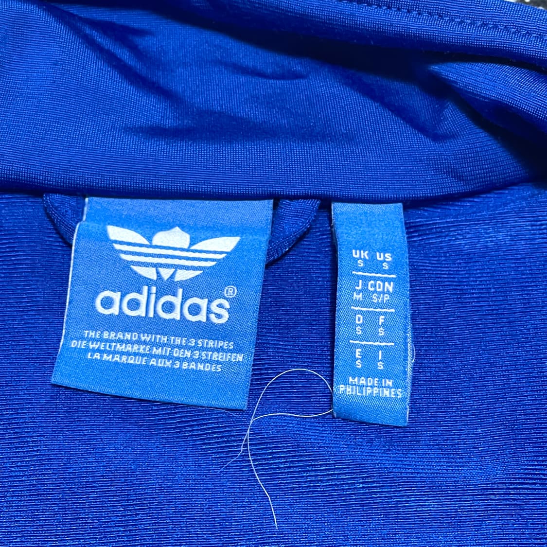  아디다스 오리지날 삼선 블루민트 집업 져지 남성S 상품이미지6
