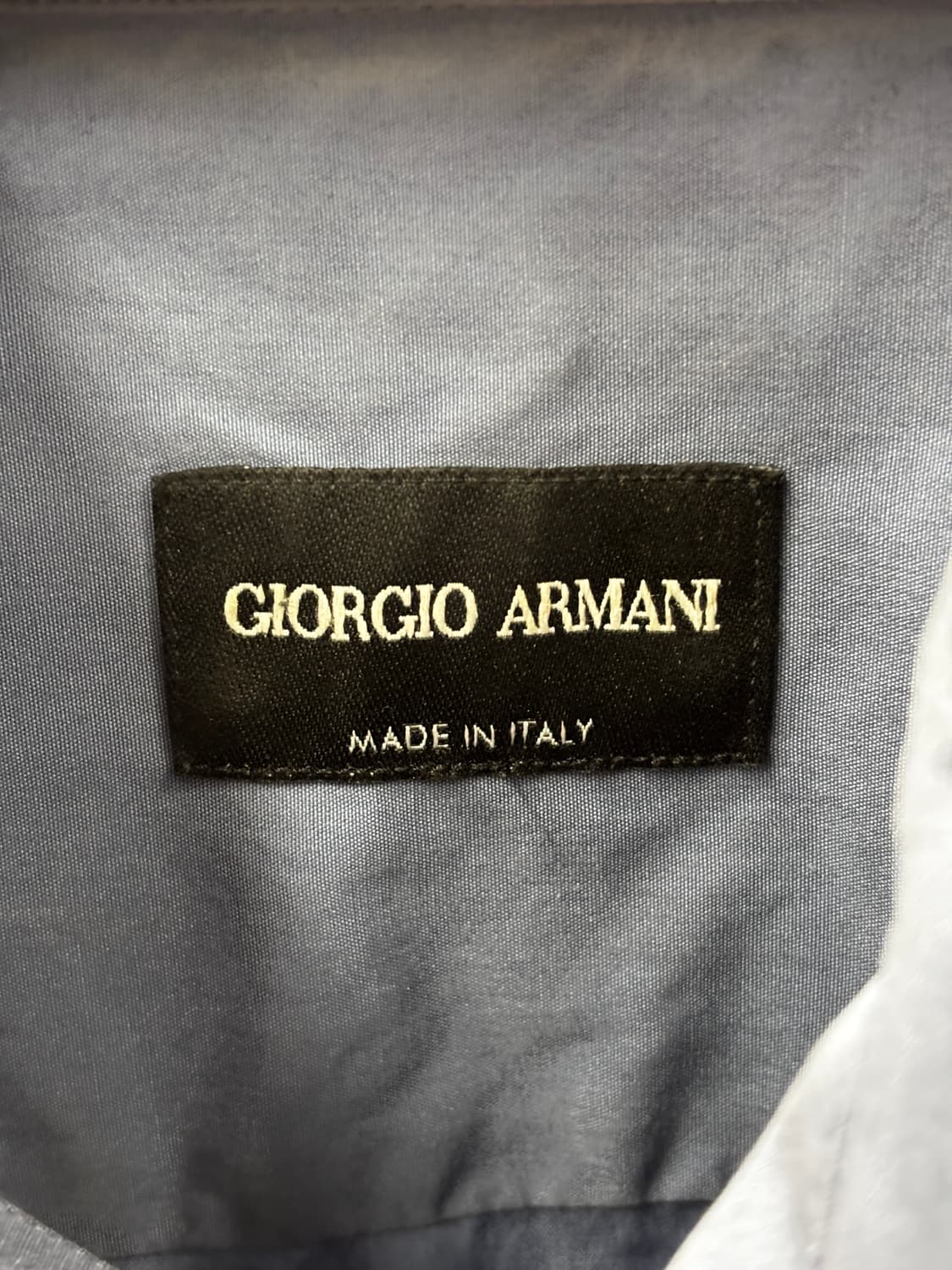 조르지오 아르마니 블루 셔츠 남성 38 상품이미지4